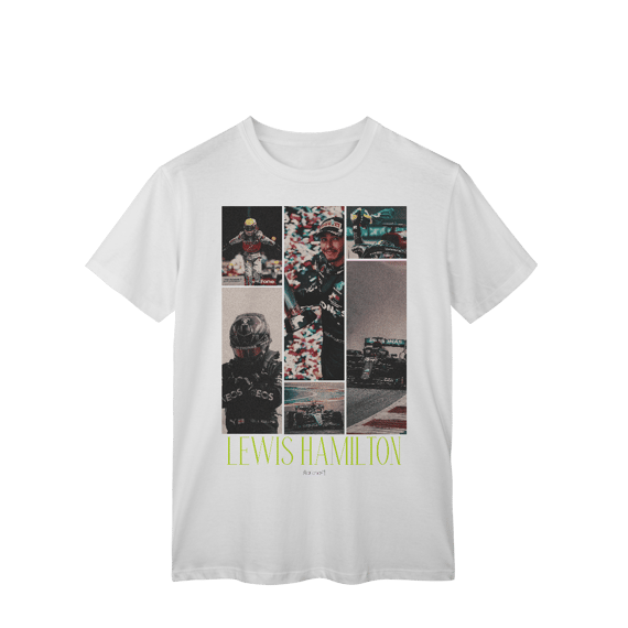 Camiseta Drive to Style – Lewis Hamilton | Tributo à Lenda da F1