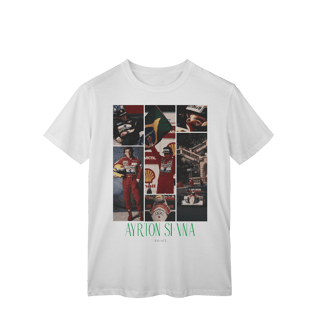 Nome do produtoCamiseta Drive to Style – Ayrton Senna | Estilo e História nas Pistas