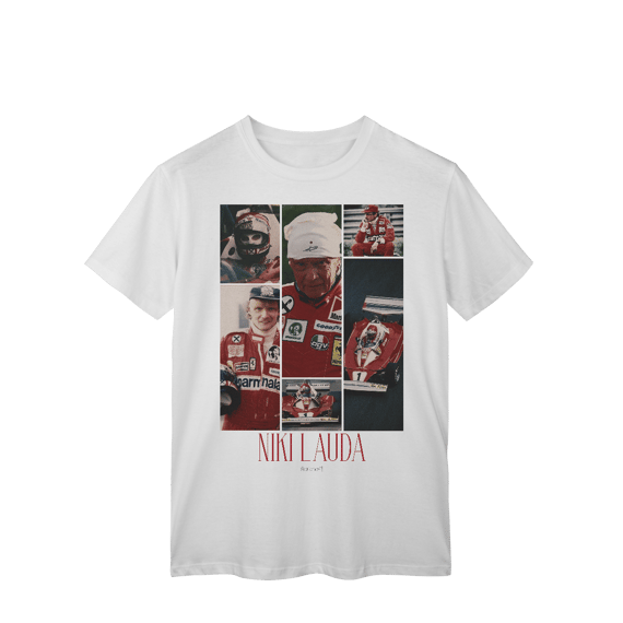 Camiseta Drive to Style – Niki Lauda | Legado de Coragem na F1