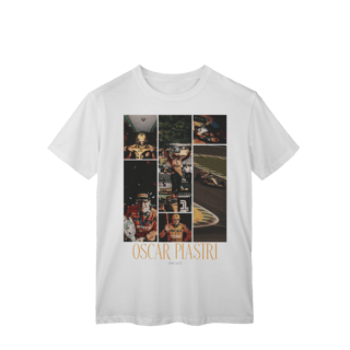 Nome do produtoCamiseta Drive to Style – Oscar Piastri | O Futuro da F1 em Estilo