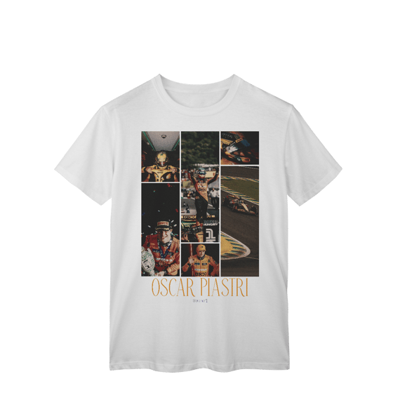 Camiseta Drive to Style – Oscar Piastri | O Futuro da F1 em Estilo