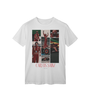 Nome do produtoCamiseta Drive to Style – Carlos Sainz | Estilo e Fúria Ferrari