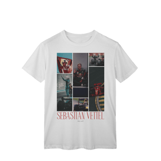 Nome do produtoCamiseta Drive to Style – Sebastian Vettel | Ícone da Fórmula 1
