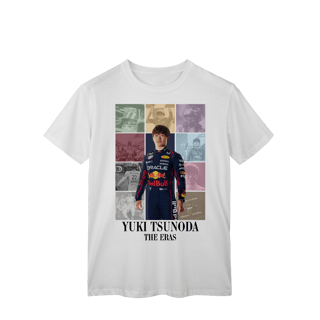 Nome do produtoCamiseta Yuki Tsunoda – The Eras | O furacão do paddock