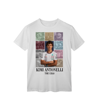 Nome do produtoCamiseta Kimi Antonelli – The Eras | O futuro tem nome