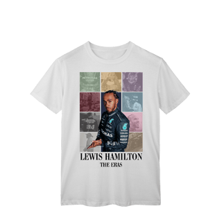 Camiseta Lewis Hamilton The Eras | Uma lenda em cada detalhe
