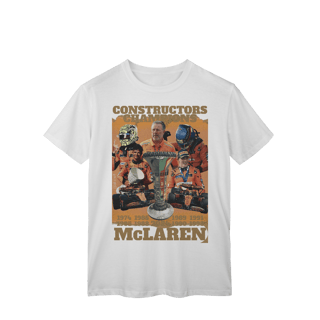 Nome do produtoCamiseta McLaren Champions – Legado Papaya