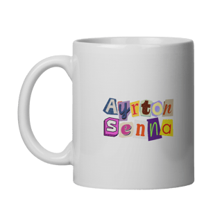 Nome do produtoCaneca Ayrton Senna – Racing Heritage (Edição Retrô)