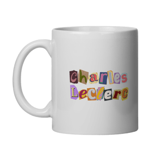 Nome do produtoCaneca Charles Leclerc – Racing Heritage (Edição Retrô)
