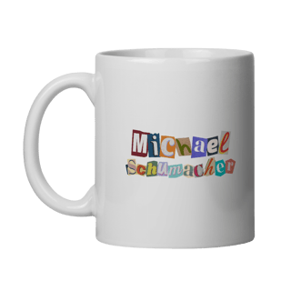 Nome do produtoCaneca Michael Schumacher – Racing Heritage (Edição Retrô)