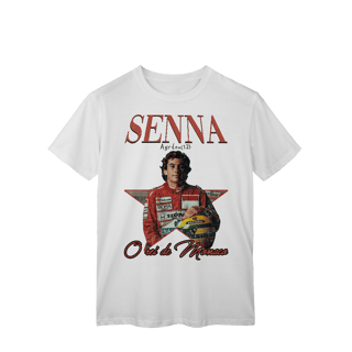Camiseta Ayrton Senna – O Rei de Mônaco | Edição Especial