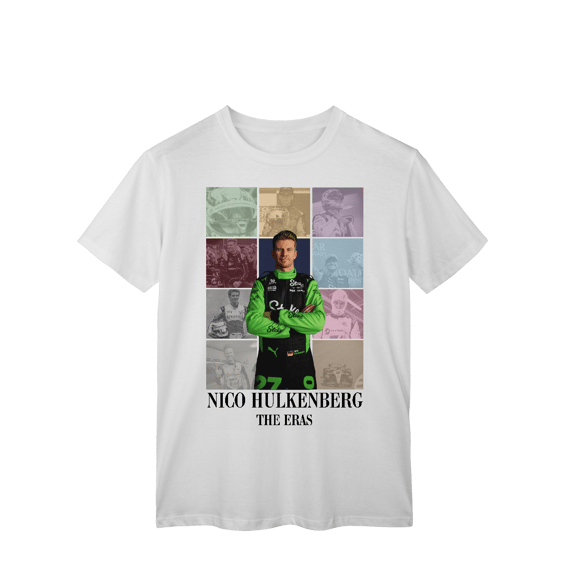 Camiseta Nico Hülkenberg – The Eras | A resistência em pessoa