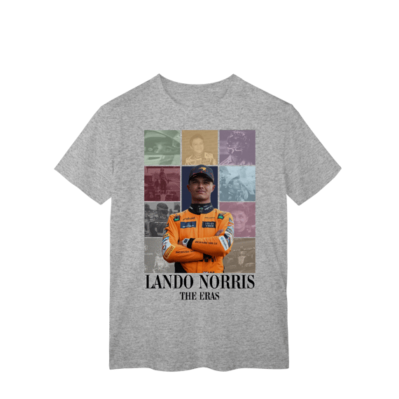 Camiseta Lando Norris The Eras | A evolução da McLaren