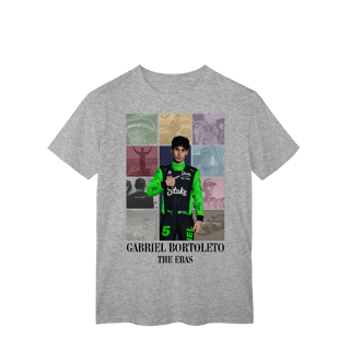 Nome do produtoCamiseta Gabriel Bortoleto – The Eras | O Próximo Capítulo do Brasil na F1