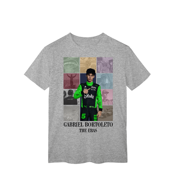 Camiseta Gabriel Bortoleto – The Eras | O Próximo Capítulo do Brasil na F1
