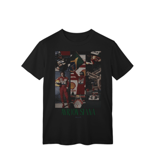 Camiseta Drive to Style – Ayrton Senna | Estilo e História nas Pistas
