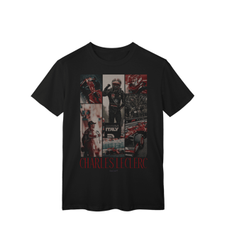 Nome do produtoCamiseta Drive to Style – Charles Leclerc | Ferrari F1