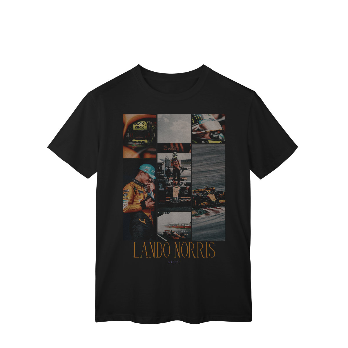 Nome do produto: Camiseta Drive to Style – Lando Norris | O Estilo da McLaren nas Ruas