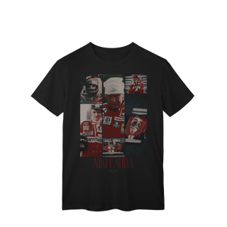 Nome do produtoCamiseta Drive to Style – Niki Lauda | Legado de Coragem na F1