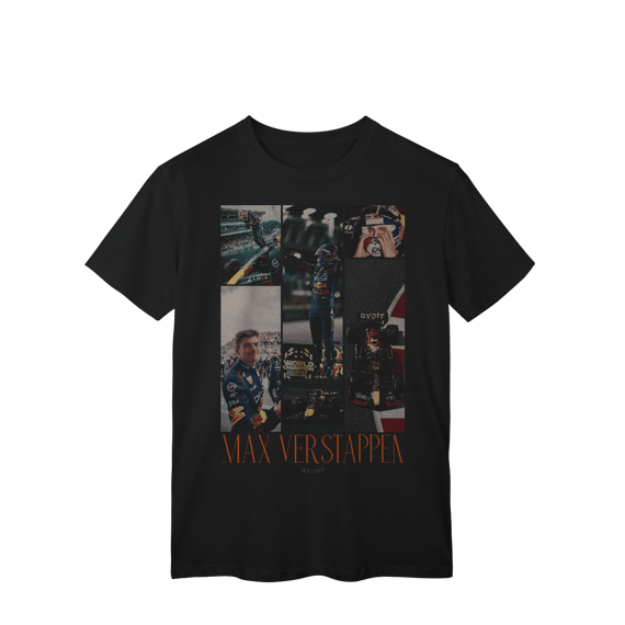 Camiseta Drive to Style – Max Verstappen | Estilo Red Bull nas Ruas