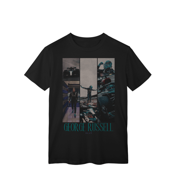 Camiseta Drive to Style – George Russell | Classe e Fúria na Mercedes