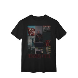 Camiseta Drive to Style – Sebastian Vettel | Ícone da Fórmula 1