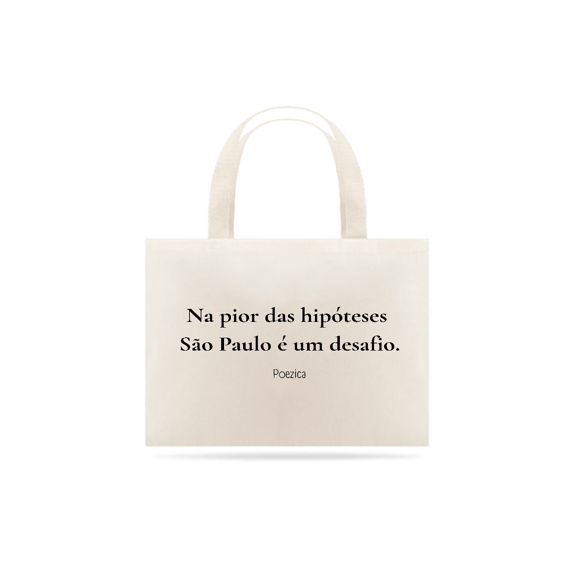 Poezica ecobag são paulo  