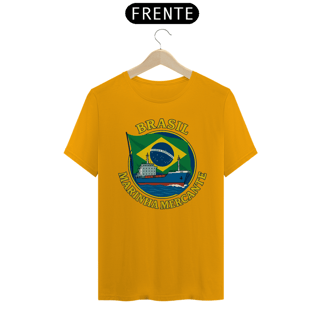 Nome do produto Camiseta Marinha Mercante Brasil - Estilo Náutico 100% Algodão Quality - Estampa Exclusiva