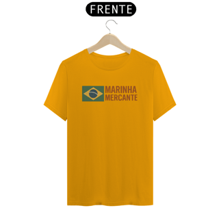 Nome do produto Camiseta Marinha Mercante - Moda Náutica, Vida no Mar e Profissão Marítima - 100% Algodão