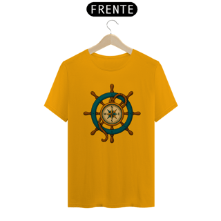Nome do produto Camiseta Timoneiro - Moda Náutica, Navegação e Profissão Marítima - 100% Algodão