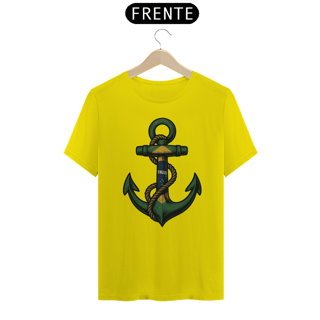 Nome do produto Camiseta Âncora - Moda Náutica, Estilo de Vida no Mar, Conforto e Qualidade - 100% Algodão
