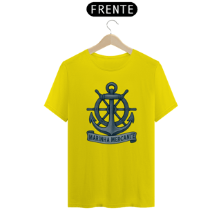 Nome do produto Camiseta Marinha Mercante - Moda Náutica Profissional, Vida Embarcada e Navegação