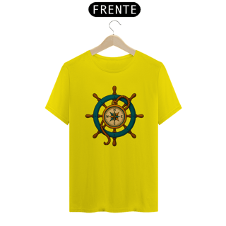 Nome do produto Camiseta Timoneiro - Moda Náutica, Navegação e Profissão Marítima - 100% Algodão