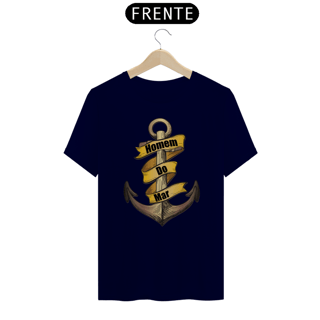 Nome do produto Camiseta Homem do Mar - Moda Náutica, Profissão Marítima e Estilo de Vida Embarcado