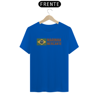 Nome do produto Camiseta Marinha Mercante - Moda Náutica, Vida no Mar e Profissão Marítima - 100% Algodão