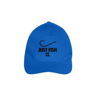 Nome do produto Boné Just Fish It: Estilo e Conforto para os Amantes da Pesca