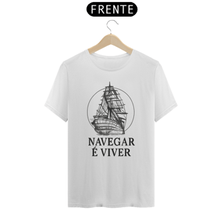 Nome do produto Camiseta Navegar e Viver