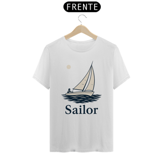 Nome do produto Camiseta Náutica Sailor Masculina - Estilo Marinheiro 100% Algodão Camiseta Náutica Sailor Masculina e Feminina - Estilo Marinheiro 100% Algodão Quality - Presente para Amantes do Mar - Presente para Amantes do Mar