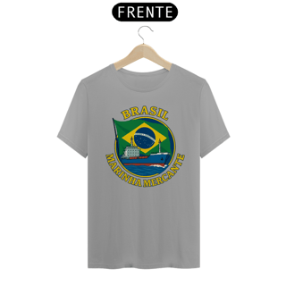 Nome do produto Camiseta Marinha Mercante Brasil - Estilo Náutico 100% Algodão Quality - Estampa Exclusiva