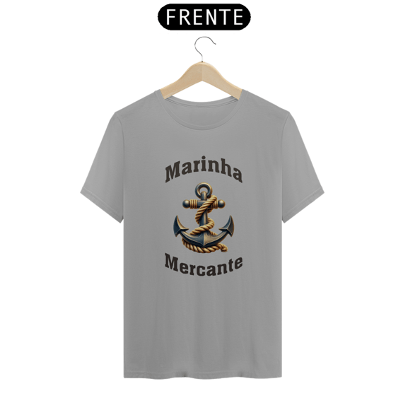 Camiseta Mercante - Moda Náutica Profissional, Vida Embarcada e Estilo de Vida no Mar