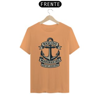 Nome do produto Camiseta Nascido Marinheiro Rio de Janeiro - Vida no Mar, Navegação e Estilo de Vida Náutico