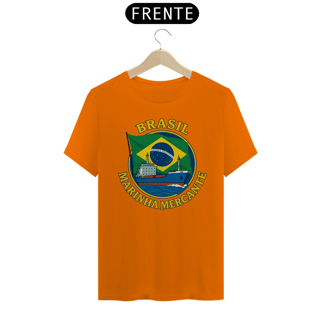 Nome do produto Camiseta Marinha Mercante Brasil - Estilo Náutico 100% Algodão Quality - Estampa Exclusiva