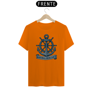Nome do produto Camiseta Marinha Mercante - Moda Náutica Profissional, Vida Embarcada e Navegação