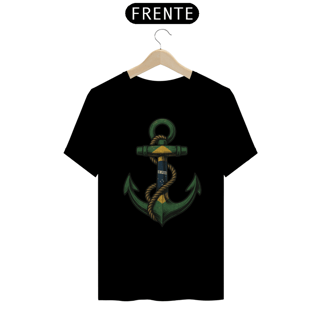 Nome do produto Camiseta Âncora - Moda Náutica, Estilo de Vida no Mar, Conforto e Qualidade - 100% Algodão