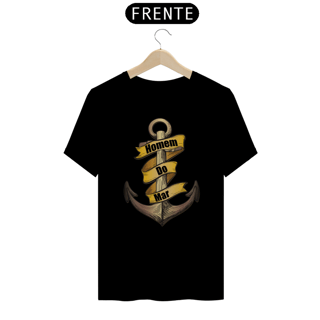 Nome do produto Camiseta Homem do Mar - Moda Náutica, Profissão Marítima e Estilo de Vida Embarcado