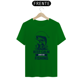 Nome do produto Camiseta Keep Calm And Go Fishing
