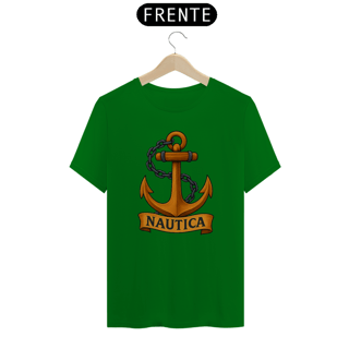 Nome do produto Camiseta Náutica - Moda Náutica, Vida Embarcada e Estilo Marinheiro - 100% Algodão