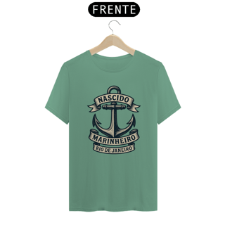 Nome do produto Camiseta Nascido Marinheiro Rio de Janeiro - Vida no Mar, Navegação e Estilo de Vida Náutico