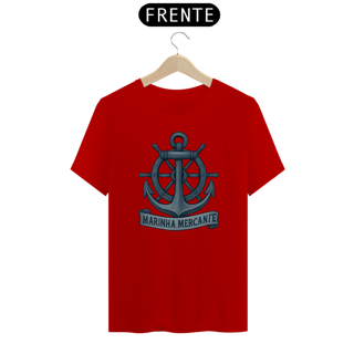 Nome do produto Camiseta Marinha Mercante - Moda Náutica Profissional, Vida Embarcada e Navegação