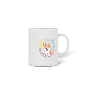 Caneca Corgi Amante de Café - Presente Perfeito para Dog Lovers e Cafezeiros